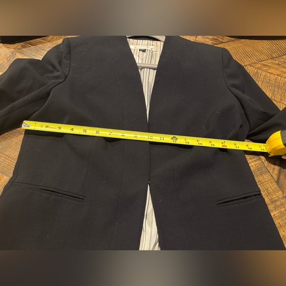 Tahari Arthur S Levine Women's Dark Navy Blazer Jacket Tahari ASL Size:8 - Picture 16 of 16